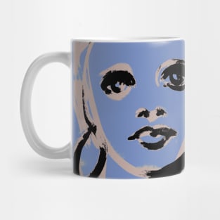 Beautiful Woman Model Portrait Mug